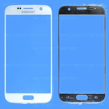 OEM Samsung Galaxy S7 G930F bílé čelní dotykové sklo