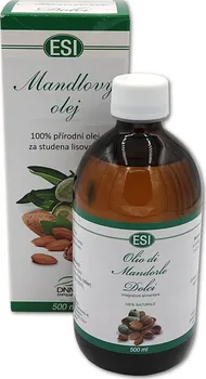 Přírodní produkt ESI Mandlový olej lisovaný za studena 500 ml