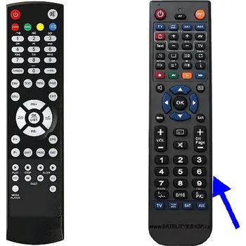 Dálkový ovladač Synaps ZR 3000 dálkový ovladač náhradní