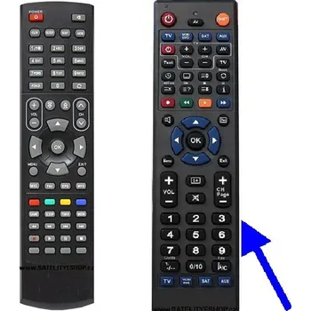 Dálkový ovladač Dálkový ovladač Zircon Jazz náhradní