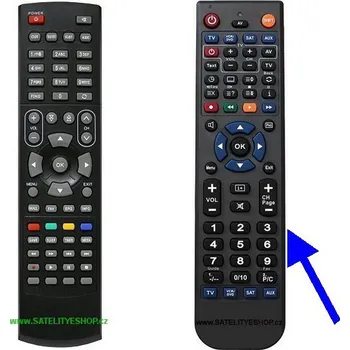 Dálkový ovladač ATlink 250IR náhradní