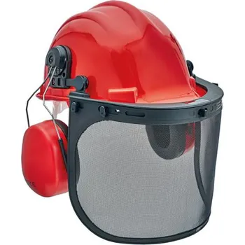 Pracovní přilba Červa Yarrow lesnický komplet