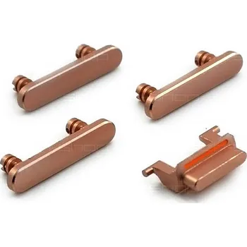 OEM Set tlačítek (volume, mute a power) pro iPhone 7/ iPhone 8 Barevná varianta: Růžovo-zlatá