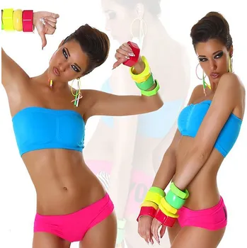 Podprsenka XBRA Sportovní podprsenka s vycpávkami - modrá - velikost M