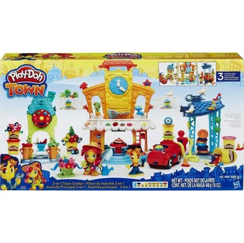 modelína a plastelína Hasbro Play-Doh Town 3-in-1 Town center
