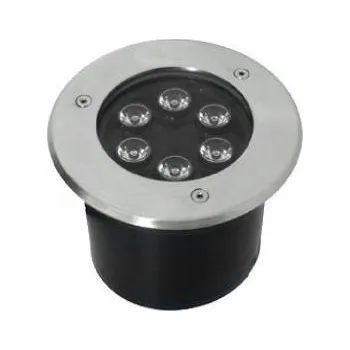 LED podzemní reflektor 6W teplá bílá