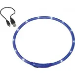 Nobby plastový svítící obojek USB 70 cm