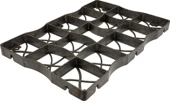 Venkovní dlažba Geoproduct Geosystem S60s 60,5 x 40,5 cm černá