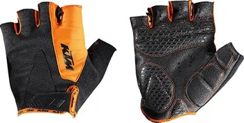 Cyklistické rukavice KTM Factory Line rukavice černé/oranžové