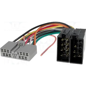 Autorádio Konektor; ISO; Citroën, Honda, Mitsubishi, Peugeot; PIN:17