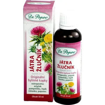 Přírodní produkt Dr. Popov Játra a žlučník