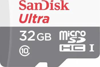 Paměťová karta SanDisk Ultra Android microSDHC 32 GB Class 10 UHS-I (SDSQUNB-032G-GN3MN)