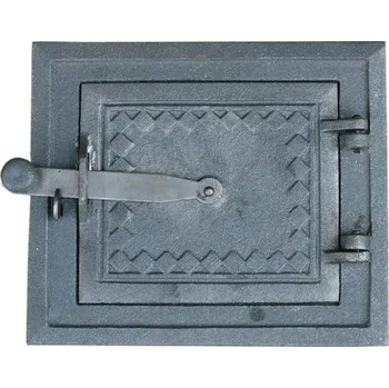 Revizní dvířka Gettys Litinová dvířka kuchyňská dělená - VZOR- VELKÁ 250 x 220 mm