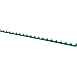 Protipřelezová pilka Zn + PVC 980/40, zelená - délka 100cm