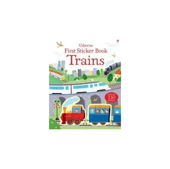 První čtění First Sticker Book Trains - Taplin, Sam