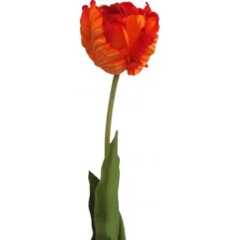 umělá květina Tulipán velký 67 cm oranžová