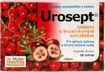 Přírodní produkt Dr. Müller Urosept tablety 16 tbl.