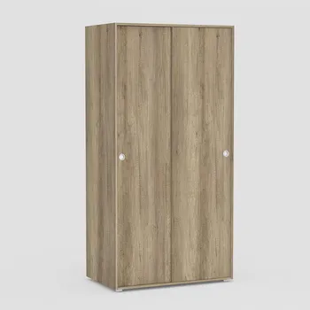 Ložnice Skříň Lena dvoudvéřová - kombinovaná 100cm Dub canyon