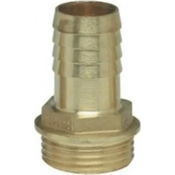 Fitinka Mosazný hadičník vně. závit 1/2"x 10