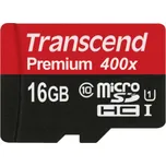 Transcend Premium microSDHC 16 GB Class…