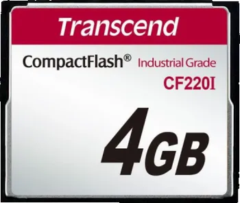 Paměťová karta Transcend Industrial CompactFlash CF220I 4 GB (TS4GCF220I)