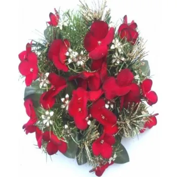 umělá květina Věneček zdobený R3-F-010R