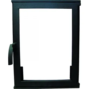 poklop Litinová dvířka hermetická MILENA - černá