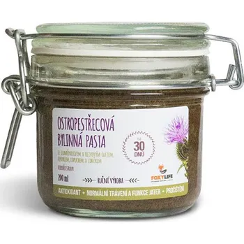 Recenze Foxylife Ostropestřecová bylinná pasta Přírodní produkt Recenze Foxylife Ostropestřecová bylinná pasta