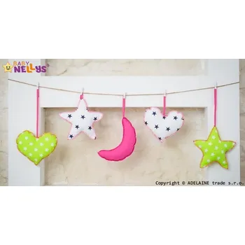 Kosmetická sada Baby Nellys Sada dekorací STARS be LOVE č. 1