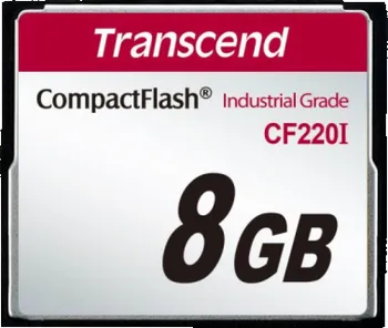 Paměťová karta Transcend Industrial CompactFlash CF220I 8 GB (TS8GCF220I)