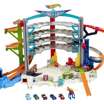 garáž Mattel Hot Wheels Ultimátní mega garáž