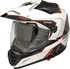 Helma na motorku Cassida Tour Globe černá/bílá