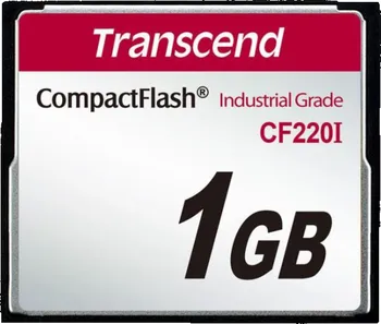 Paměťová karta Transcend Industrial CompactFlash CF220I 1 GB (TS1GCF220I)