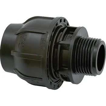 Vodovodní potrubí GEBO PLAST PA svěrný přechod 50 x 5/4" s vnějším závitem