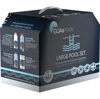 Bazénová chemie Sada bezchlórové chemie pro velké bazény + Doprava zdarma