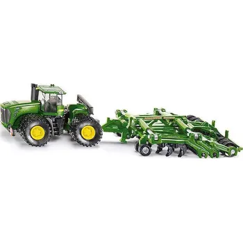 autíčko Siku Farmer traktor John Deere 9630 s bránami Amazone Centaur 1:87