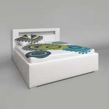 Postel Postel zvýšená Leryn 180 x 200cm 180 x 200cm Bílá