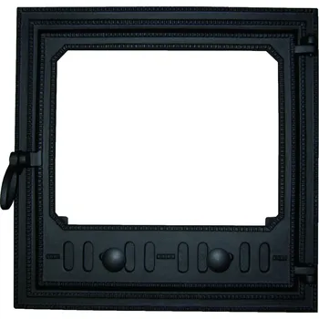 Umyvadlo Litinová kamnová dvířka MAUD - černý