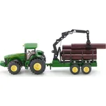 Siku Farmer traktor John Deere s lesním…