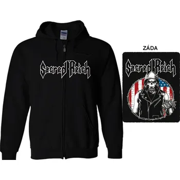 Pánská mikina Sacred Reich - mikina s kapucí a zipem