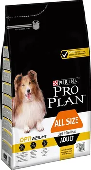 Krmivo pro psa Purina Pro Plan All Sizes Adult Light/Sterilised Optiweight