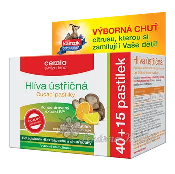 Přírodní produkt Cemio Hlíva ústřičná 40+15 pst.