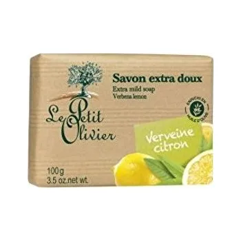 Mýdlo Le Petit Olivier Extra jemné mýdlo Verbena a citrón 100 g