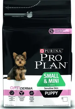 Krmivo pro psa Purina Pro Plan Small/Mini Puppy Sensitive Skin Optiderma