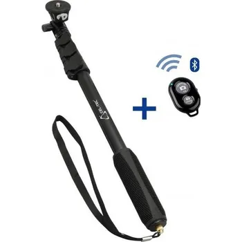 Sportovní kamera Teleskopická selfie tyč CEL-TEC DG122 Aqua + dálkové ovládání