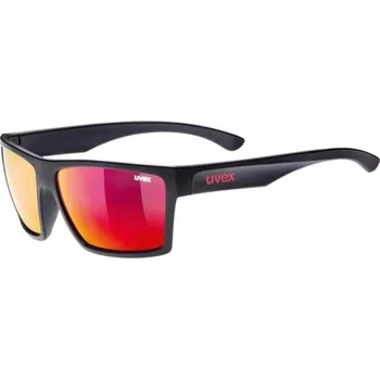 Uvex LGL 29 - black mat/red mirror