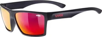 Sluneční brýle Uvex LGL 29 - black mat/red mirror
