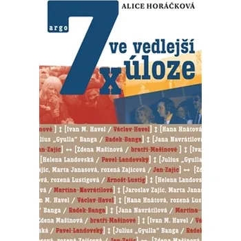 7x ve vedlejší úloze - Alice Horáčková (2016, pevná)