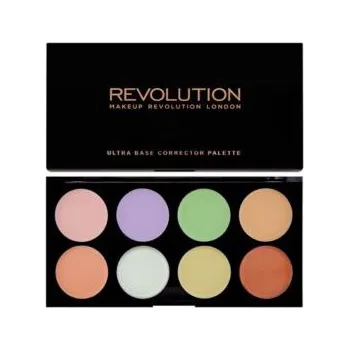 Makeup Revolution London Ultra Base Corrector Palette 13 g Korektor Makeup Revolution London Ultra Base Corrector Palette 13 g