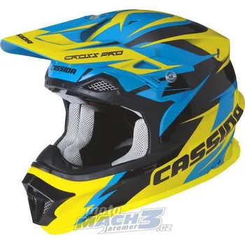 Cassida Cross Pro modrá/žlutá, 2XL